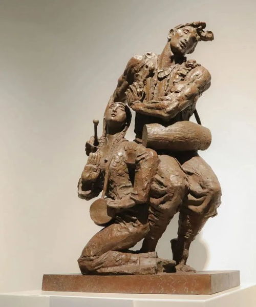 展览现场 礼赞中华 曾成钢雕塑作品展开展