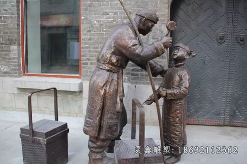 买卖景观铜雕 石嘴山买卖人物红铜雕塑定制厂家 灵鑫雕塑