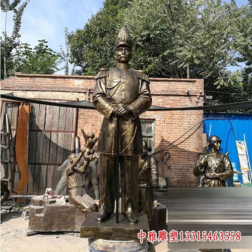 伟人铜雕像 威海红铜雕塑伟人厂家