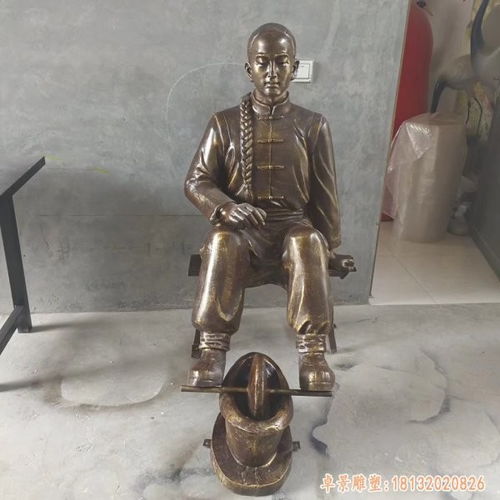 中医铜雕塑 山东青铜雕塑中医制作厂家
