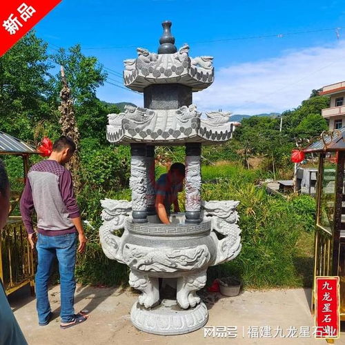 寺庙户外石雕香炉制作厂家 圆形方形石雕香炉