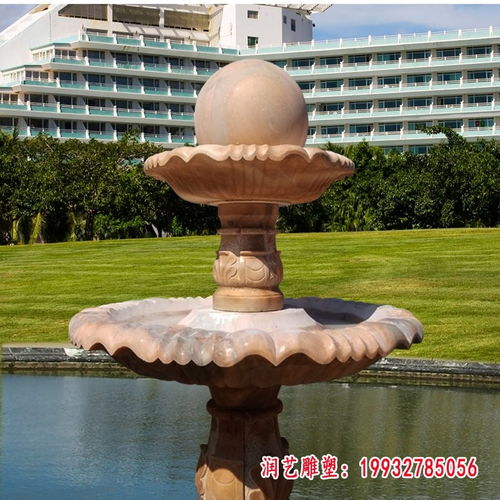 小区景观降龙水缸石雕 昭通汉白玉雕塑小区图片