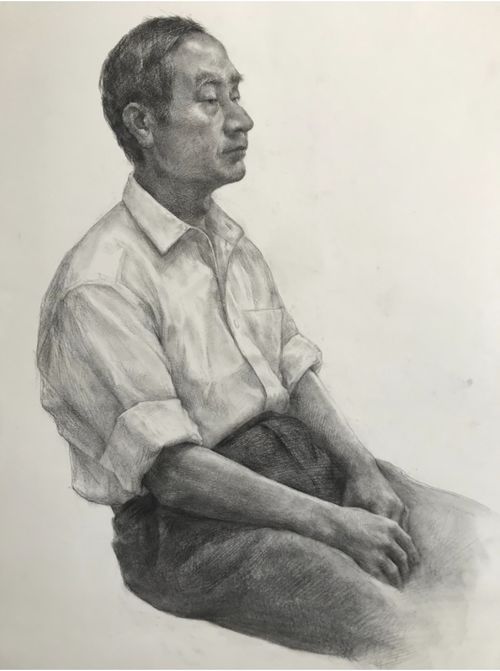 教师作品 杭州吴越画室 教师素描作品欣赏,中国美院雕塑系研究生团队领衔