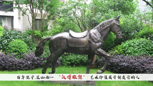 马文化大型艺术品精雕展 您了解铜马雕塑吗