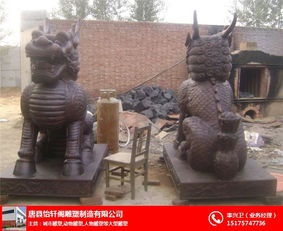 湖北园林铜麒麟雕塑铸造厂 怡轩阁雕塑