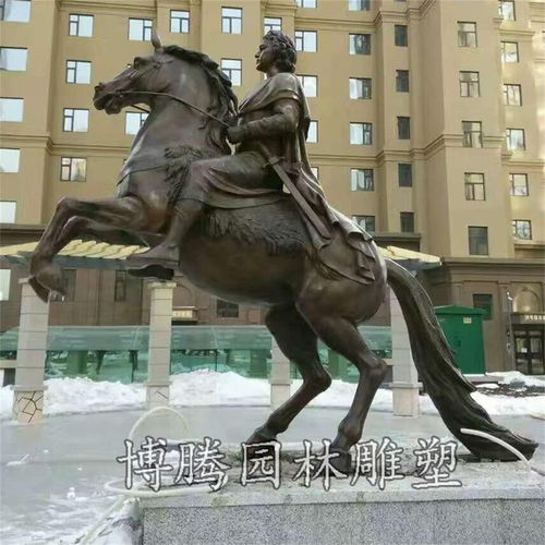 邯郸广场铸铜马雕塑铸铜动物雕塑胆管发达