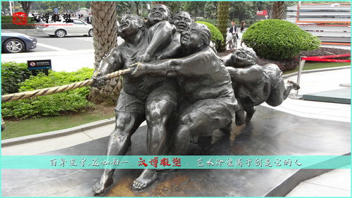 小孩童趣主题雕塑,追忆美好的童年时光