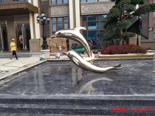 咸宁不锈钢动物海豚雕塑加工加工厂
