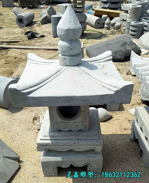 蚌埠灯青石雕塑寺院石雕栏杆带灯笼厂与泥雕塑品销售安装服务